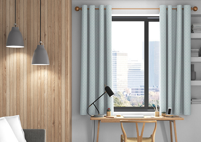 Luxor, Cloud - Made to Measure Curtains - Image 3